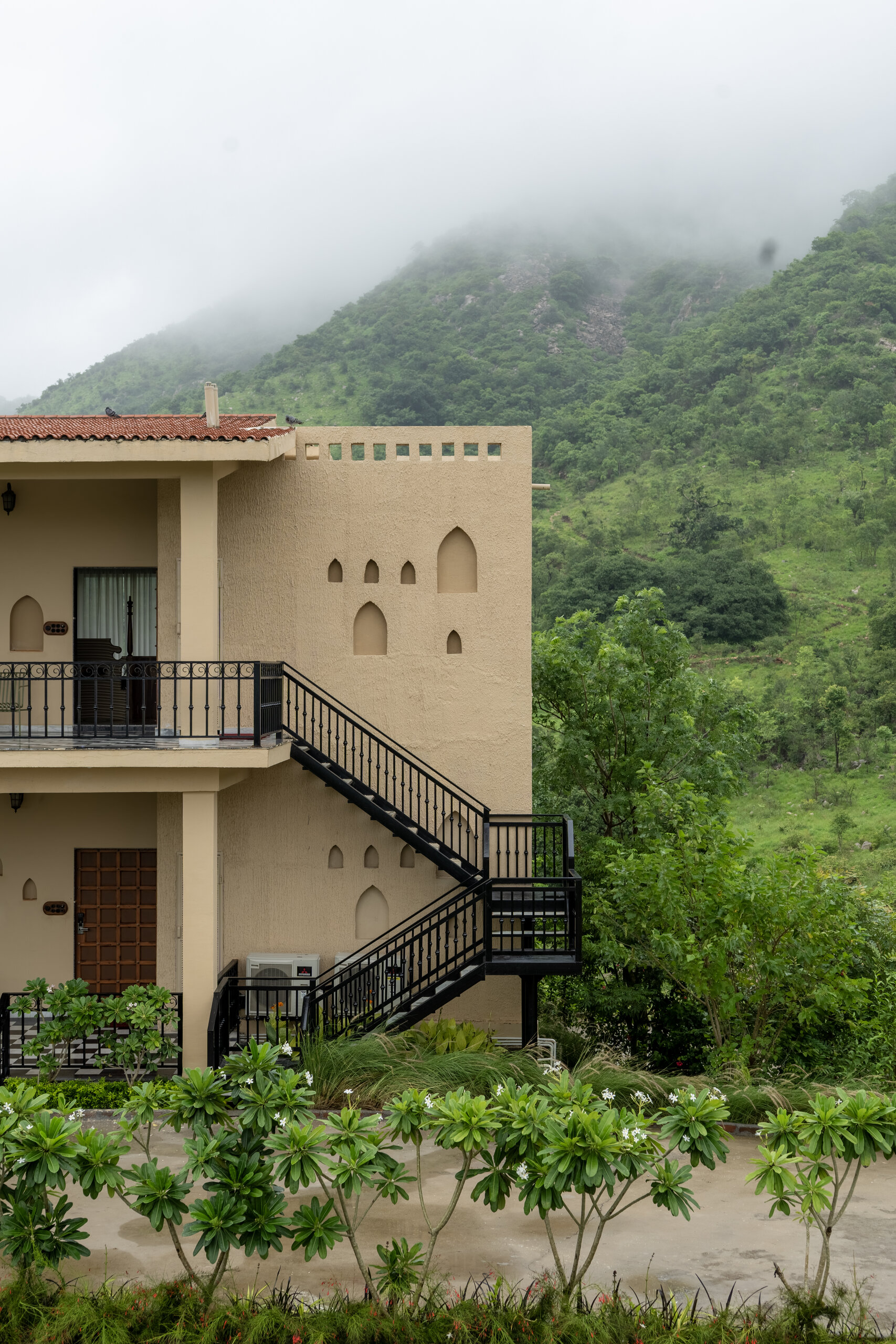 The property at the foot of the Aravallis