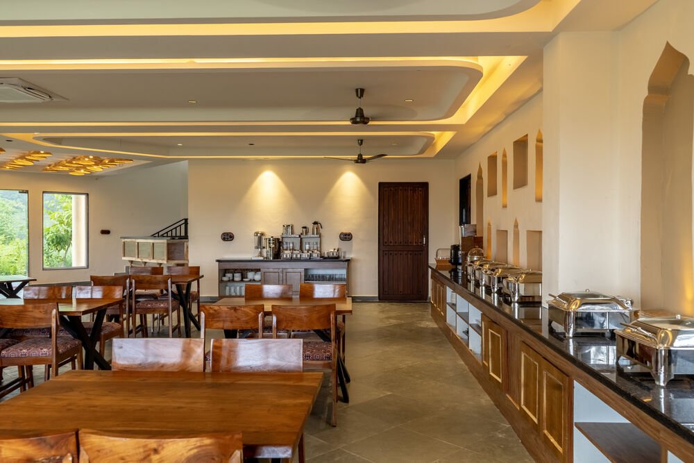 The dining room